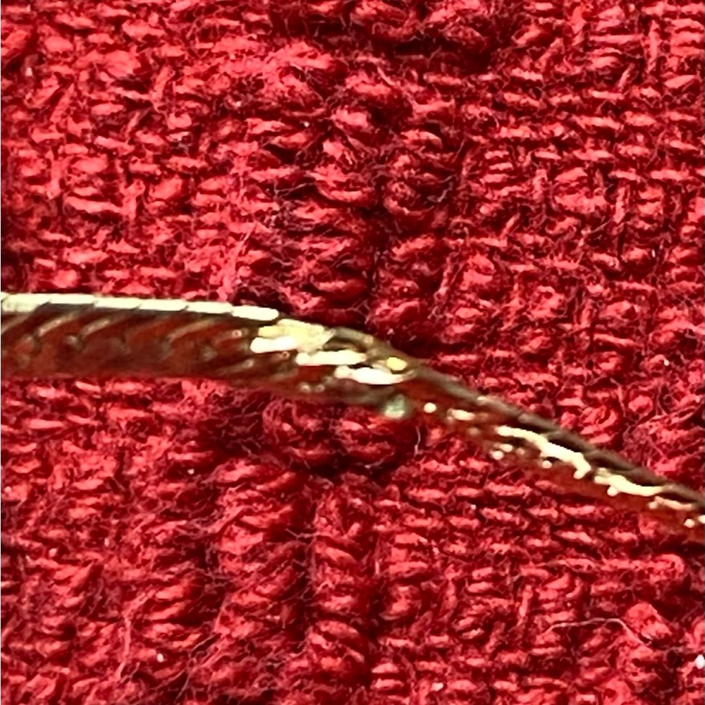 L-18: Solid 14k YG Herringbone Mirror Finish Neck Chain- 17 3/4” 4mm Width. - Picture 8 of 11